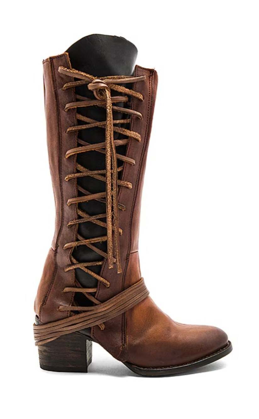Freebird Cash boots brown lace up western